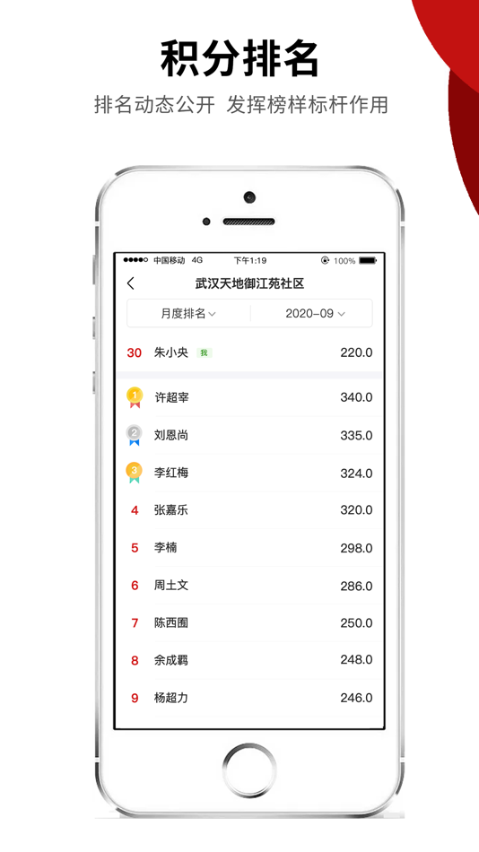 #4. 社区积分制 (iOS) 来自: 群艺积分制(武汉)互联网科技有限公司