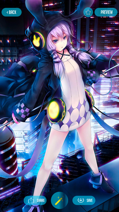 HD Anime Live Wallpaper Screenshot