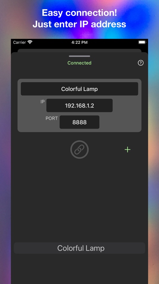#2. Colorful Lamp (iOS) 由: Evgeny Turchaninov
