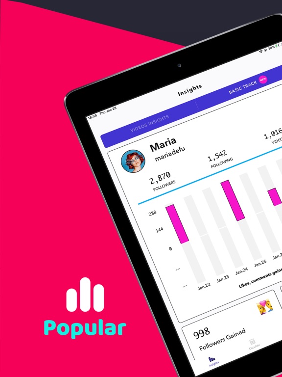 Screenshot #4 pour Tik Stats of Followers & Likes