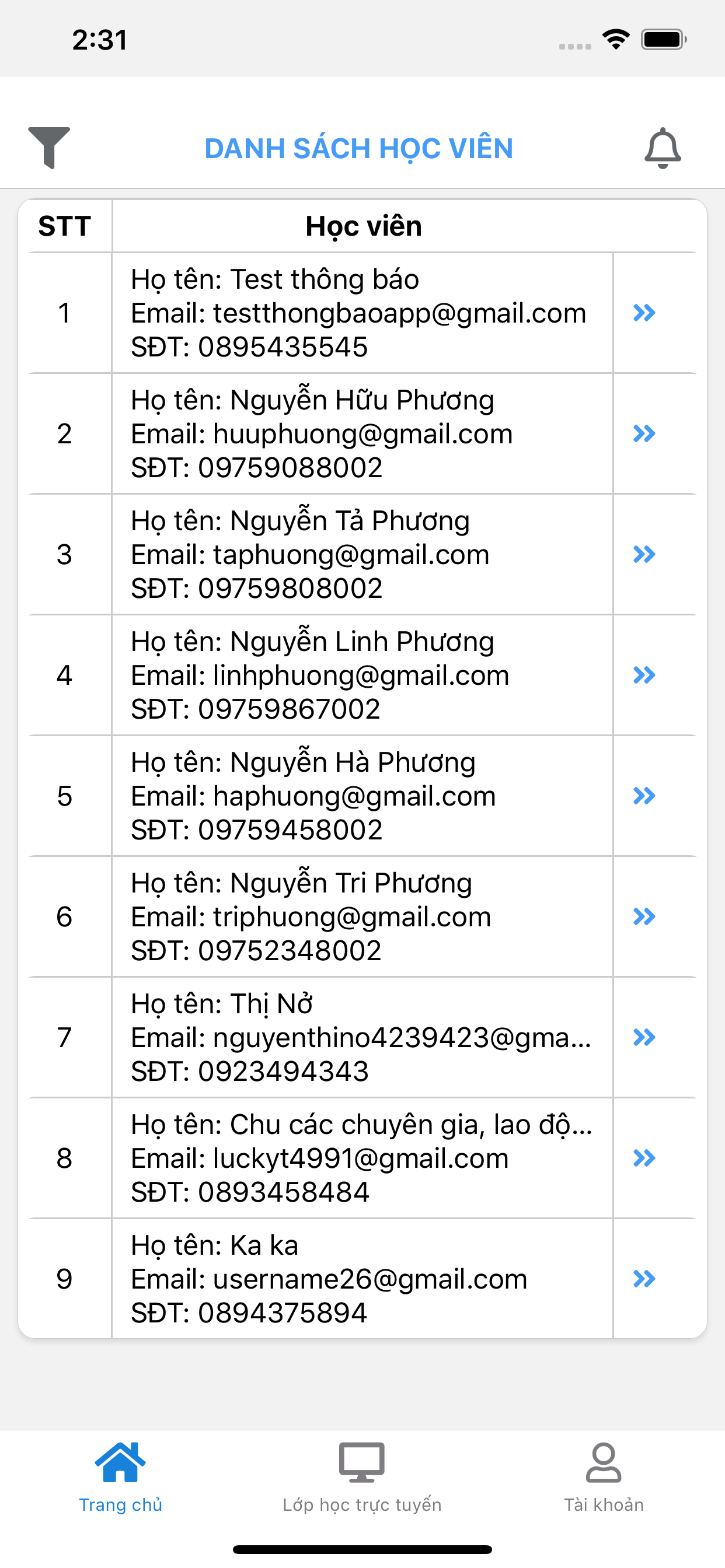 mobiEdu - Giảng viên