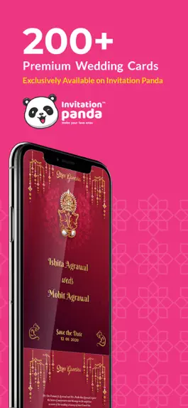 Game screenshot Shaadi & Engagement Card Maker apk