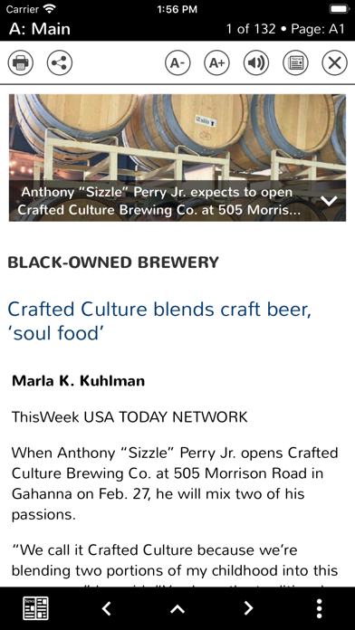 ThisWeek News Print Screenshot