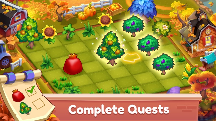 Mingle Farm – Magic Merge Game screenshot-3