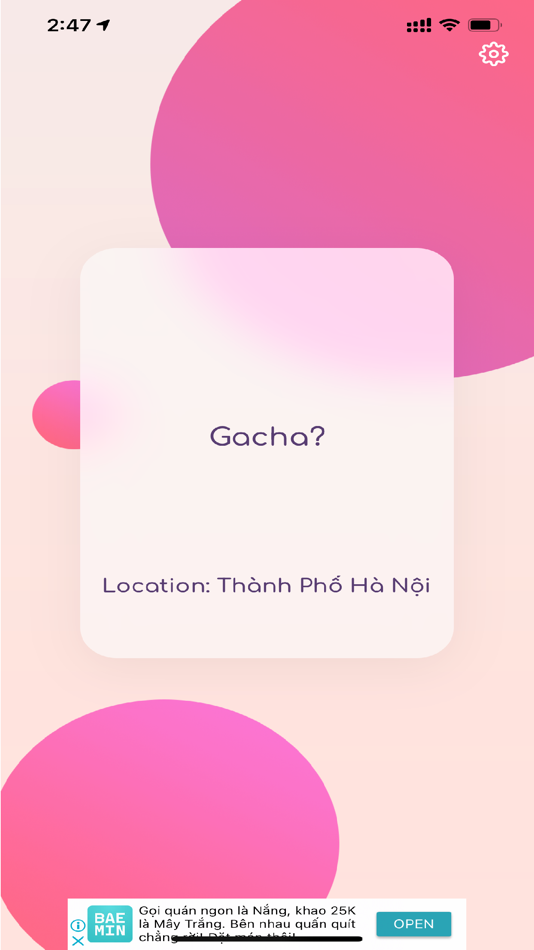 #1. Ăn gì bây giờ (iOS) Podle: Long Le