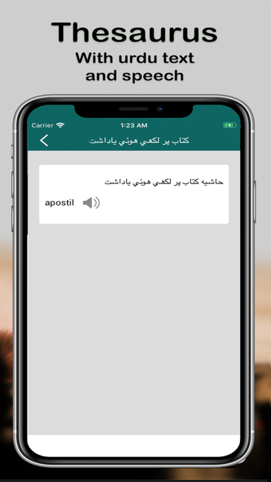 English Urdu Q-Dictionary Screenshot