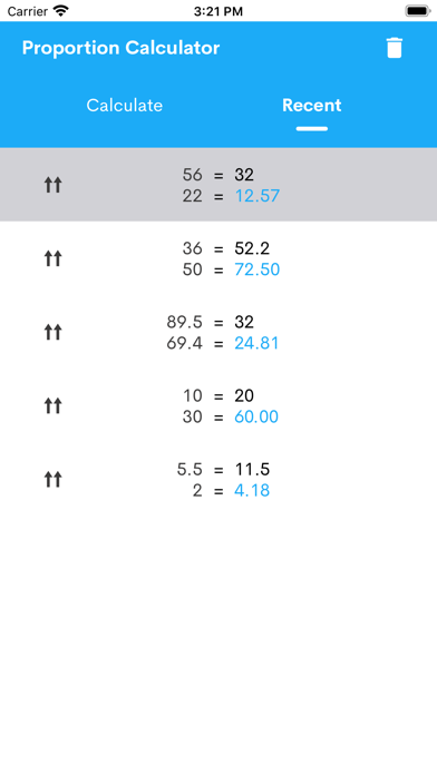Ratio Calculator - Proportion Screenshot