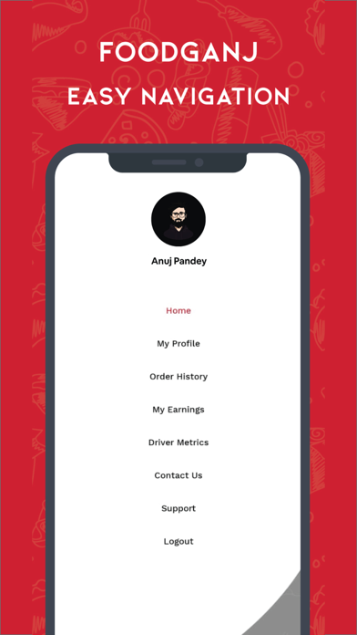 FoodGanj Driver Screenshot