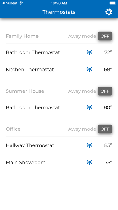 Mapeheat Thermo Connect Screenshot