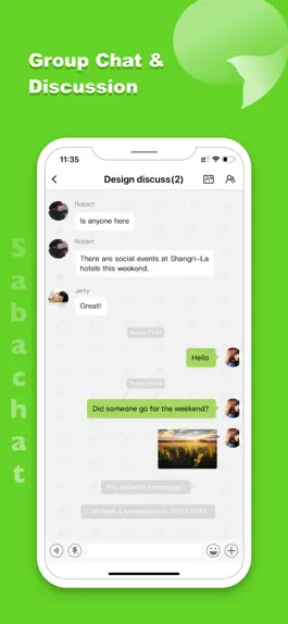 Game screenshot Saba Chat apk