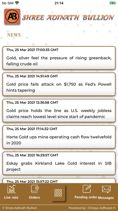 Screenshot #2 pour Shree Adinath Bullion