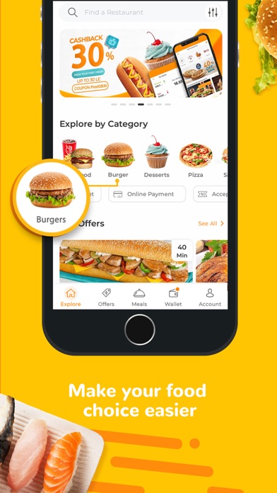 Akelni - Food Delivery Screenshot