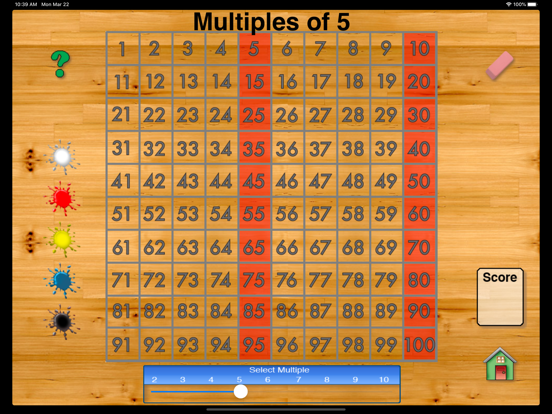 Multiplication Toolkit iPad screenshot