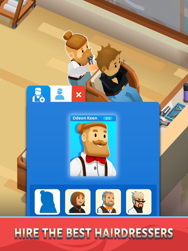 Idle Barber Shop Tycoon - Game, android gameplay, game review