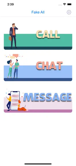 Game screenshot Fake All - Call, Chat, Message mod apk