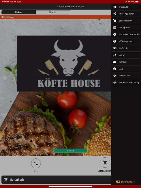 Screenshot #6 pour Köfte House Recklinghausen