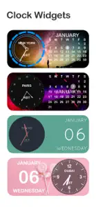 Digital Analog Clock Widget screenshot #5 for iPhone