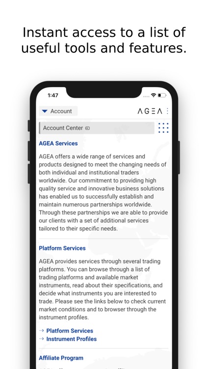 AGEA Online Trading App screenshot-9