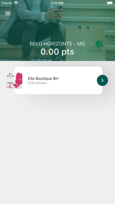 Clube Integrado Fidelização Screenshot