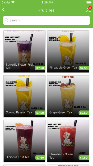 Milk and Tea Screenshot