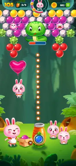 Game screenshot Bubble Bunny: Animal Forest mod apk