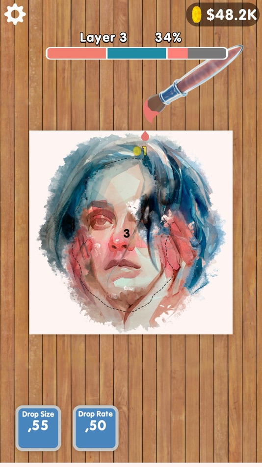 #6. Paint On (iOS) 由: Volodymyr Delinskyi