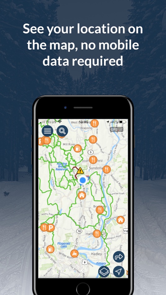 #2. Ride Sledmass Trails (iOS) 由: MapGears inc.