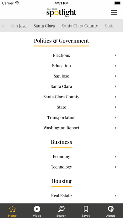 San José Spotlight Screenshot