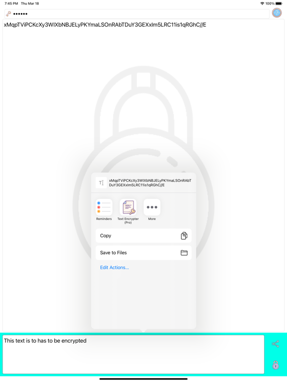 Screenshot #5 pour Text Encrypter (Pro)