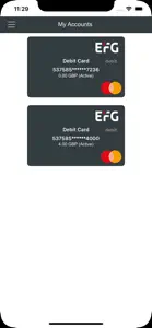 EFG Debit Card screenshot #4 for iPhone