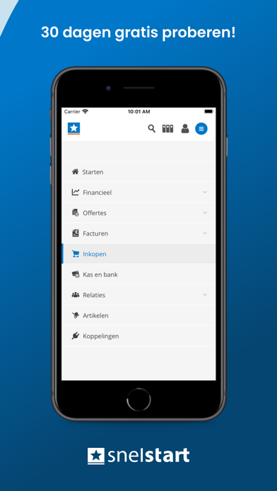 SnelStart Boekhouden Screenshot