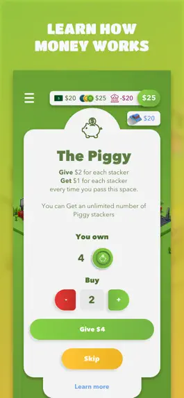 Game screenshot Give-Get Financial Board Game apk