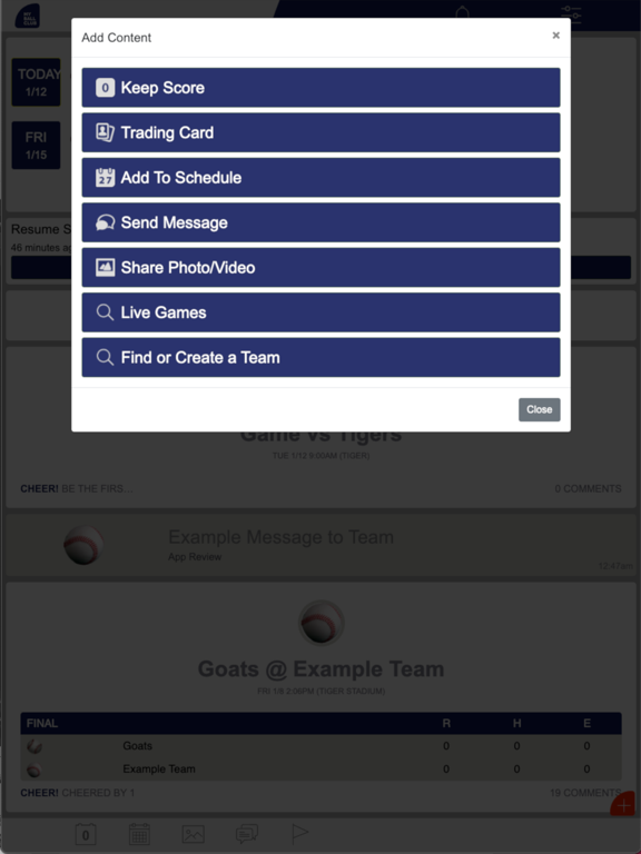 Screenshot #5 pour MyBallclub