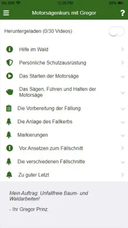 Game screenshot Motorsägenkurs mod apk