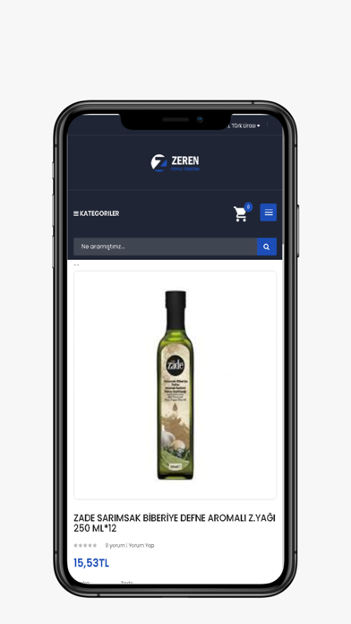 Zeren Toplu Tüketim Screenshot