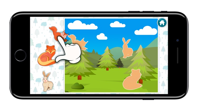 KidsDi: Forest animals puzzle