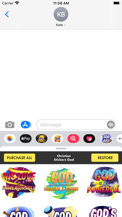 Christian Stickers - God Screenshot