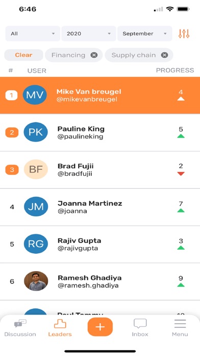 Procurement League Screenshot
