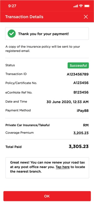 PosLaju : Poslaju Parcel Insurance