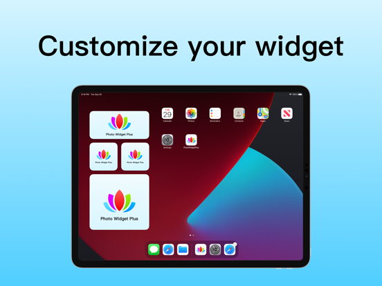 Screenshot #5 pour Photo Widget Plus