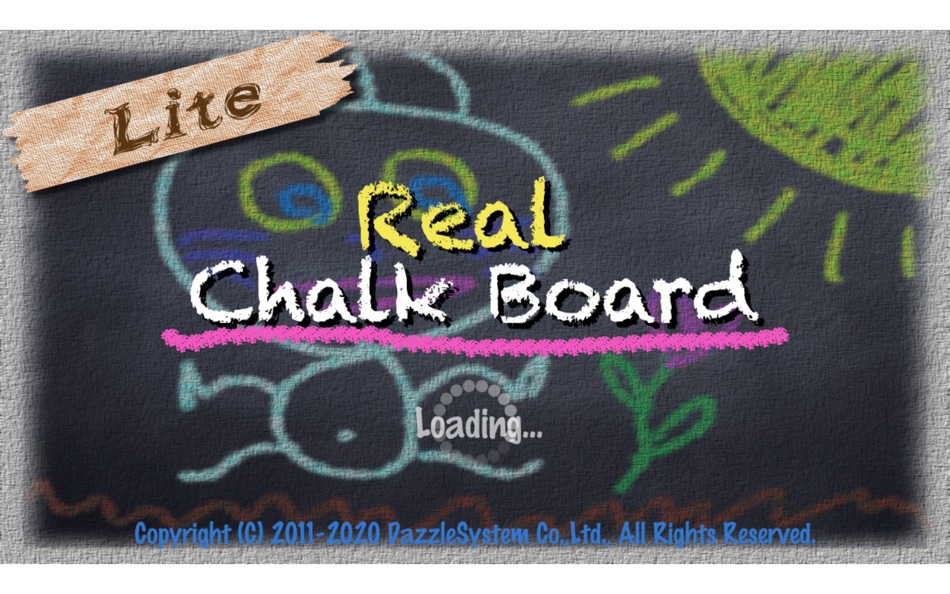 #1. Real ChalkBoard Lite (macOS) Podle: DazzleSystem Co.,Ltd.