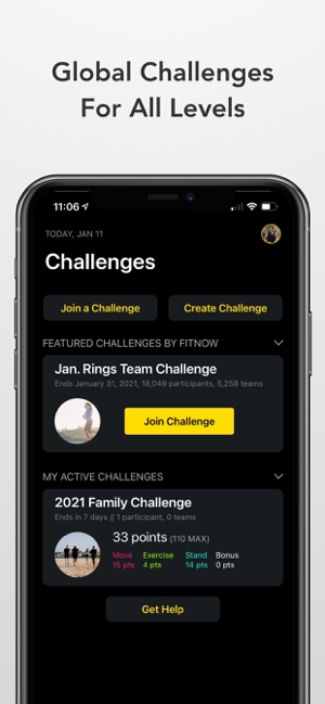 Challenges - Compete, Get Fit Screenshot