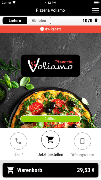 Pizzeria Voliamo Screenshot