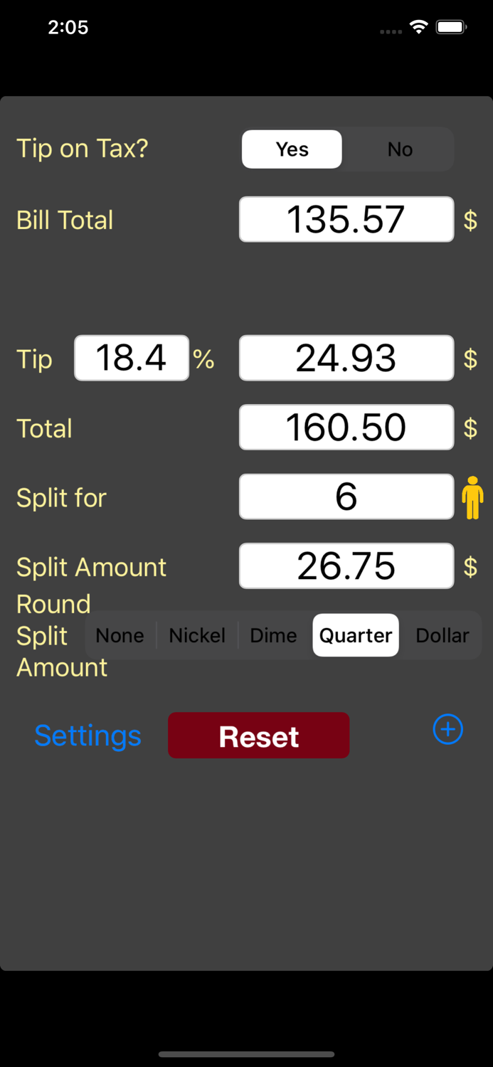 Smartest Tip Calculator