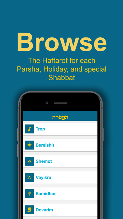 Screenshot 1 of Haftarah: VaYavinu BaMikra App