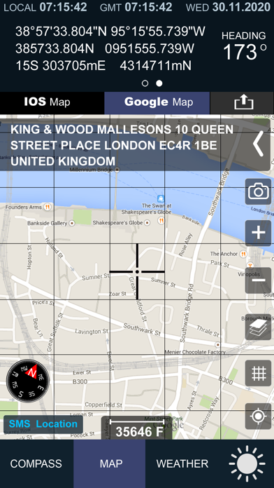Compass GPS(Map, Weather) Screenshot