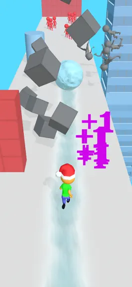 Game screenshot Snowball Run 3D apk