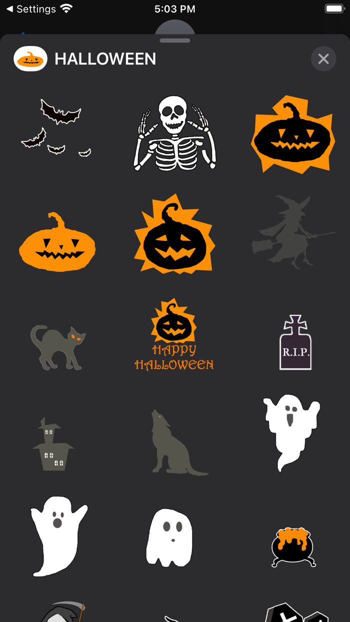 HALLOWEEN Sticker Pack