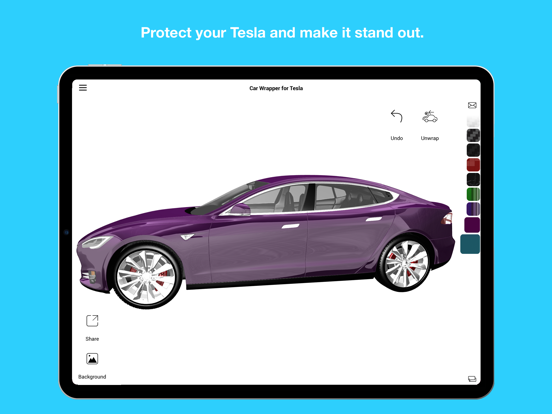 Screenshot #5 pour Wrap for Tesla 3D Color Change