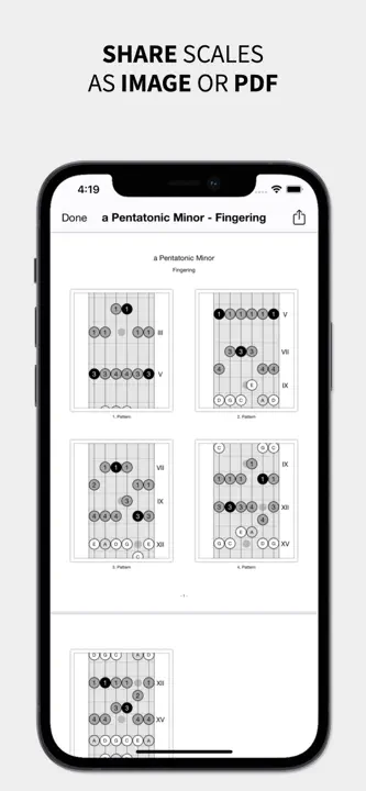 Star Scales Pro For Guitar : capture d’écran 7 sur 8